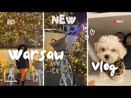 Daily Life in NYC OF Europe | 9-6 work life of a dog mom in Warsaw City