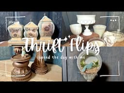 French Country DIY Home Decor | Thrift Flips for Spring 2025 | Shabby Chic & Cottage Core Vibes