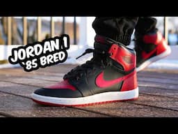 Air Jordan 1 High 85 Bred 2025 REVIEW & On Feet