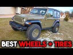 BEST Wheels & Tires for our 2025 Jeep Wrangler (WWII Inspired)