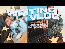 I feel like a new writer again 🍄🌿 | “NaNoWriMo” Writing Vlog