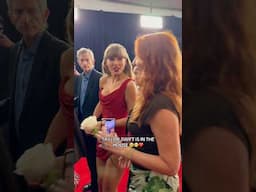 @TaylorSwift always the kindest soul 🥹❤️ @RecordingAcademy #GRAMMYs