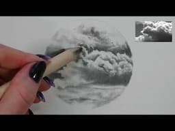 How to Draw Clouds | Creating Textures with Pencil & Charcoal, Part 1