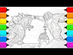 Digital Drawing Godzilla vs. Kong