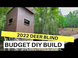 How I Built My Deer Blind Build on a Budget - A Hunters Clubhouse