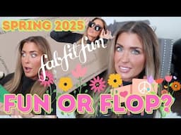 Spring 2025 Fab Fit Fun Unboxing | Fab or Flop | FabFitFun Is change good? | Hotmess Momma