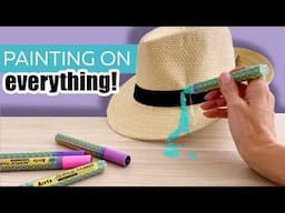 Transform Everyday Objects with paint markers￼