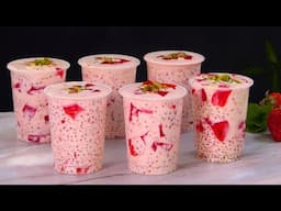 Refreshing Sabudana Drink | Tapioca Drink Recipe by Tiffin Box