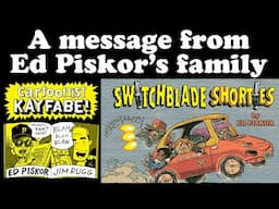 A Message from Ed Piskor's Family