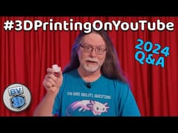 #3DPrintingOnYouTube - Q&A with BV3D