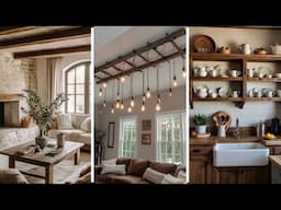 Refined Country Living: Embracing Natural Textures and Earthy Hues in Your Home