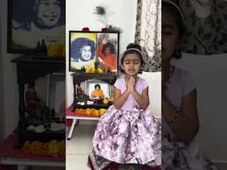 Om Shamno Mitrah Sham Varunah #veda Chanting By 4 year old