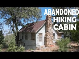 Freshly Abandoned PCT Hikers Lodge with Everything Left Behind