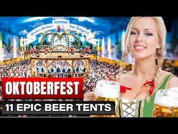 Munich Oktoberfest (2025): 11 Epic Beer Tents YOU MUST TRY