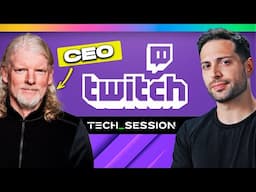 Tech_Session #8  - ¡Charlando con el CEO de Twitch! (Y montando un PC)