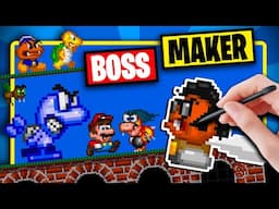 I made Hotel Mario in Mario Multiverse?! - Mario Boss and Enemy Maker