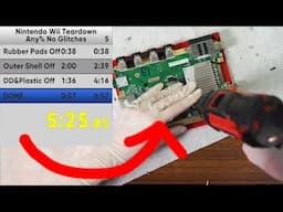 I Speedran Wii Teardowns. What I Found Will SHOCK You