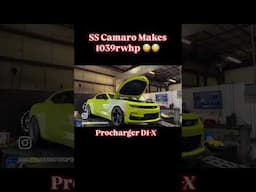 PROCHARGED Camaro SS Makes over 1000rwhp