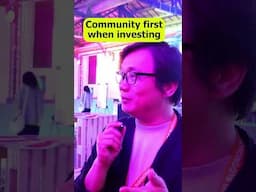 Community first when investing in crypto