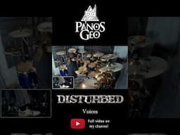 Disturbed - Voices | DRUM COVER (2) 🥁🥁🥁 #shorts