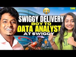 Shocked😳Zero Coding🔴Swiggy Delivery Boy to Data Analyst at Swiggy🤯