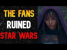 Toxic Star Wars Fans RUINED Star Wars - The Anti-Woke Acolyte Backlash