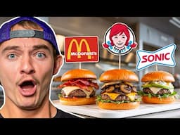 Ultimate Fast Food Cheeseburger Showdown