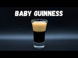 Baby Guinness Shot Recipe | 2 Ingredient Layered Shot