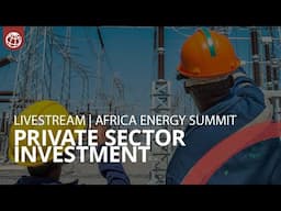 The Role of Private Investment in Africa’s Energy Sector | Mission 300 Africa Energy Summit