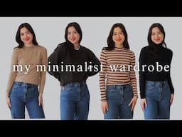 my minimalist wardrobe ~winter edition~ | tips on building a minimalist wardrobe