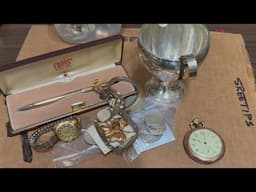 Antique and Thrift Stores GOLD and SILVER FINDS