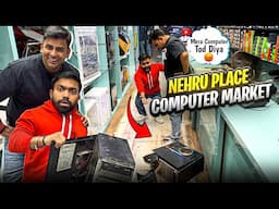 Nehru Place Computer Market Mein Hungama Kar Diya 😆💥