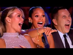 15 FUNNIEST Moments from Britain's Got Talent Auditions!