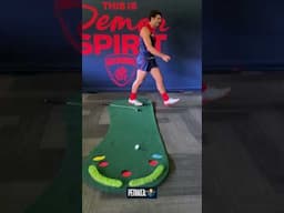 How many shots for Demons to make a putt? ⛳️🏌️‍♂️ #golf #putting #afl