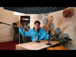 I built a podcast studio in my college bedroom