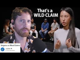 Steak and Butter Gal Admits to Believing Misinformation | Vegan vs Meat Eater Response