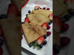 Ghana Pancake#pancake#ghanafood #dessert#youtubeshorts#shorts #viralvideo.