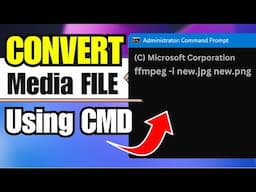 How I Convert my Media Files on Windows using Command Prompt