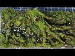 Mossy forest diorama - photo flipbook resource (not a tutorial video!)