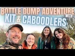 Bottle Dump Adventure with Kit & Caboodlers - Bottle Dump Digging + Mudlarking, Edinburgh - Ep 95