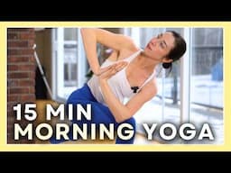 15 min Morning Yoga Flow - ALL LEVELS (Twist & Stretch)