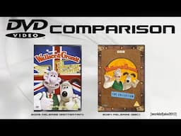 Wallace and Gromit 2009 vs 2024 DVD Comparison