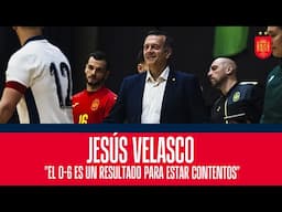 Jesús Velasco: "El 0-6 es un resultado para estar contentos" | 🔴 SEFUTBOL