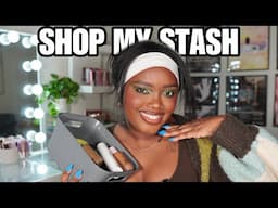 SHOP MY STASH! | FULL FACE OF MAKEUP I FORGOT ABOUT!!