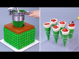 Satisfying POP IT Cake Decorating For 2025 | So Yummy Colorful Dessert Cake Recipes