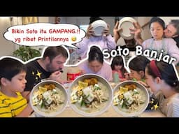 SOTO BANJAR MEMANG GA ADA LAWAN‼️BIKIN SOTO TUH GAMPANG, PRINTILANNYA YG REMPONG😅