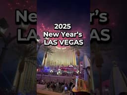 Welcoming 2025 From Las Vegas Strip