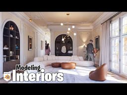 How to Model Interior in Blender 2025