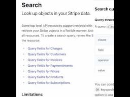 Searching for resources in Stripe #askstripedev