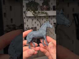 3D printing my own Model Horse Part 2! #Elegoo #saturn4ultra #miniature #modelhorse #3dprinting